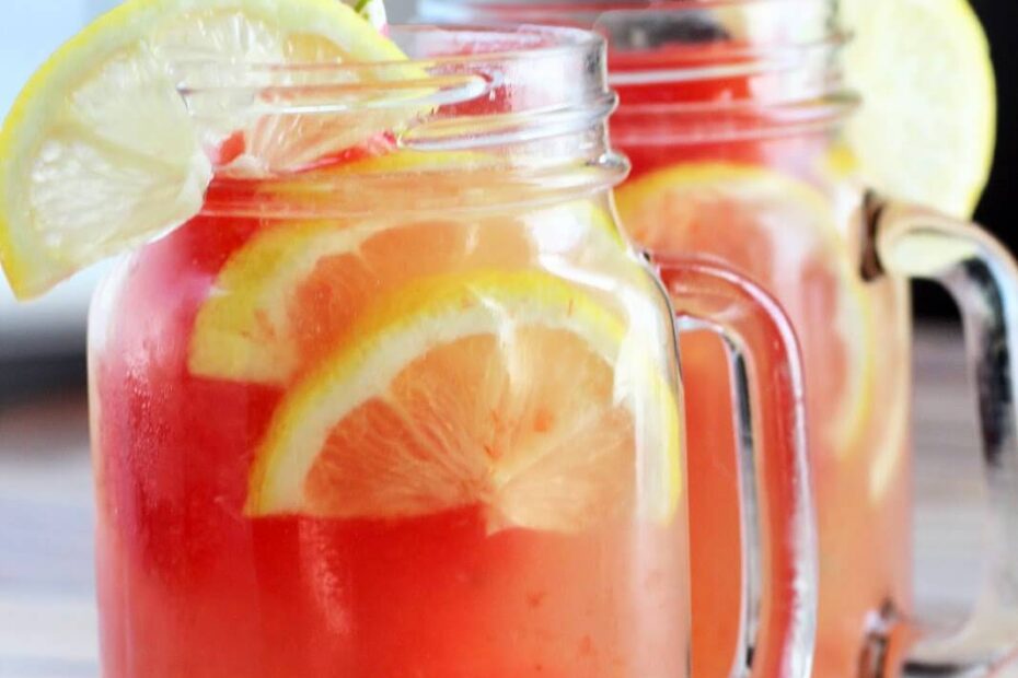 1 ps Lemonade with Watermelon Ice Cubes 20