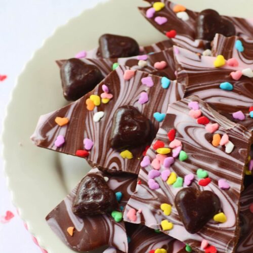 Junior Mint Valentine’s Bark