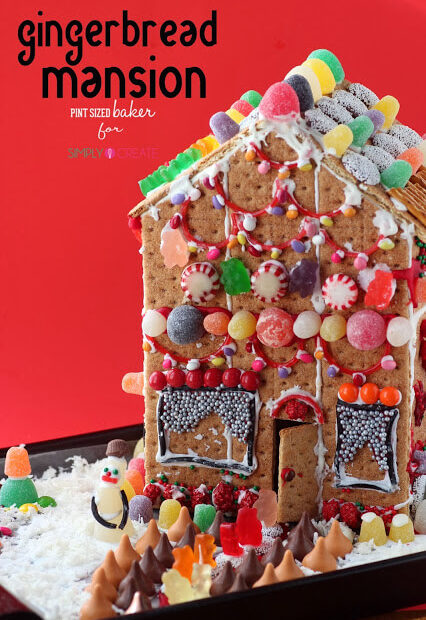 1 sc Gingerbread House 81
