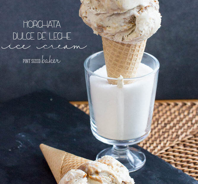 Indulge in the sweet flavors of Cinnamon and Vanilla in this easy 4-ingredient Horchata Ice Cream recipe.