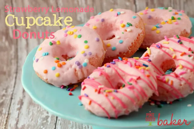 PS Strawberry Lemonade Cupcake Donuts 29