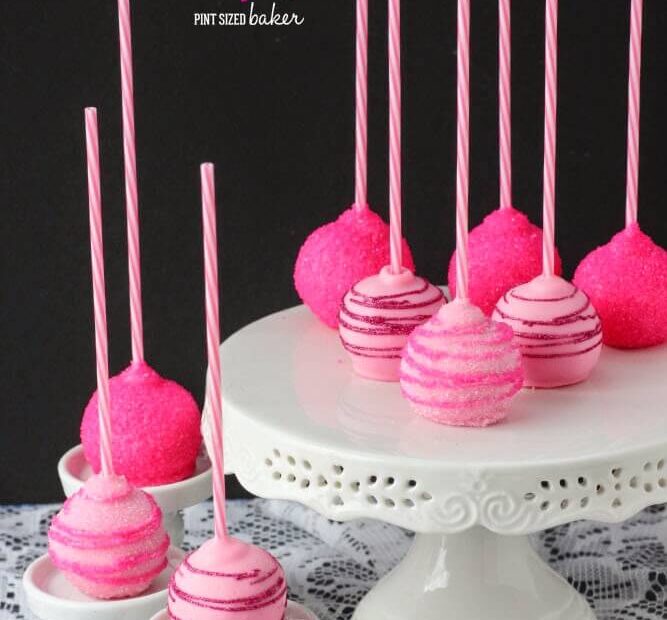 Pink Ombre Cake Pops 2a
