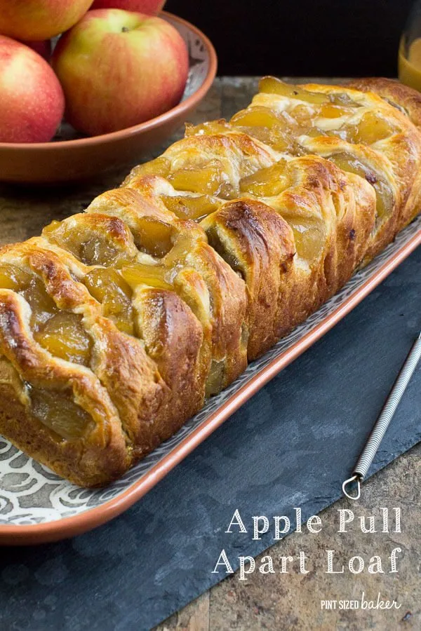 Make a loaf of Pull Apart Apple Bread for a breakfast treat or a warm fall dessert. 