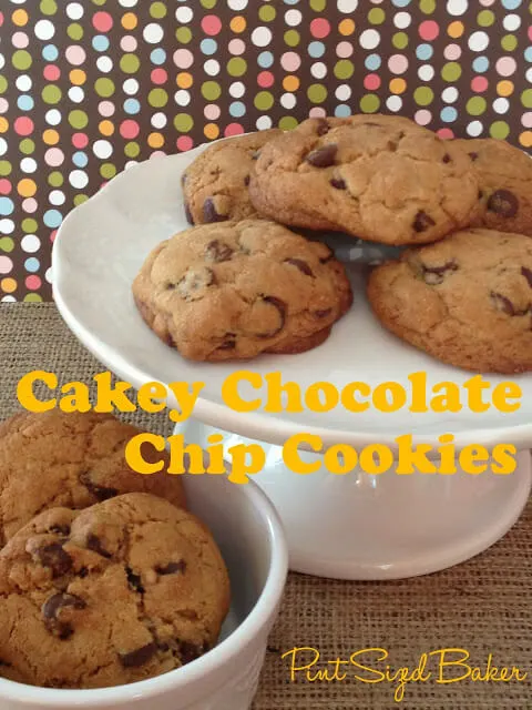 Cakey Chocolate Chip Cookies