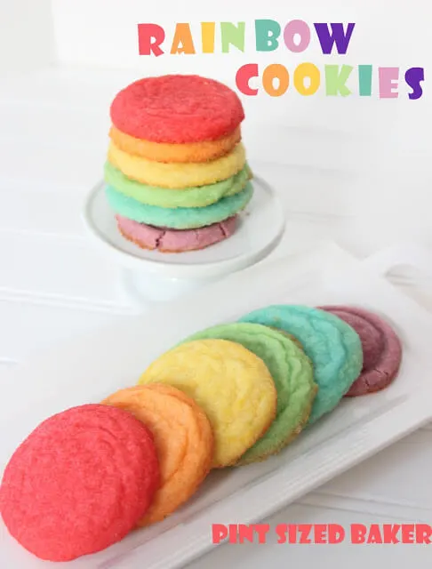 Rainbow Cookies