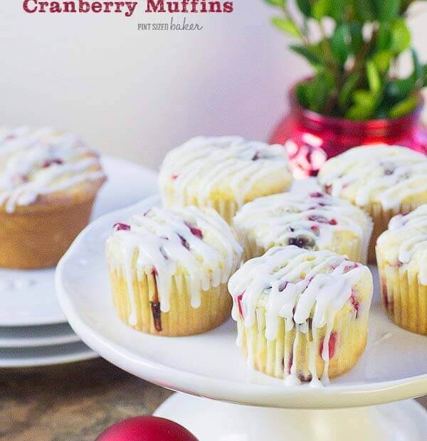 Cream Cheese Cranberry Muffins are the perfect thing to make with a house full of guests this holiday season.
