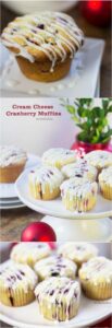 Cream Cheese Cranberry Muffins are perfect for your breakfast. Cozy up with the family and enjoy a muffin and a cup of coffee.