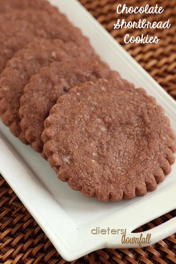Chocolate Shortbread Cookies