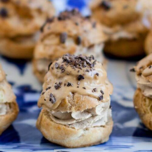 Coffee Cream Puffs