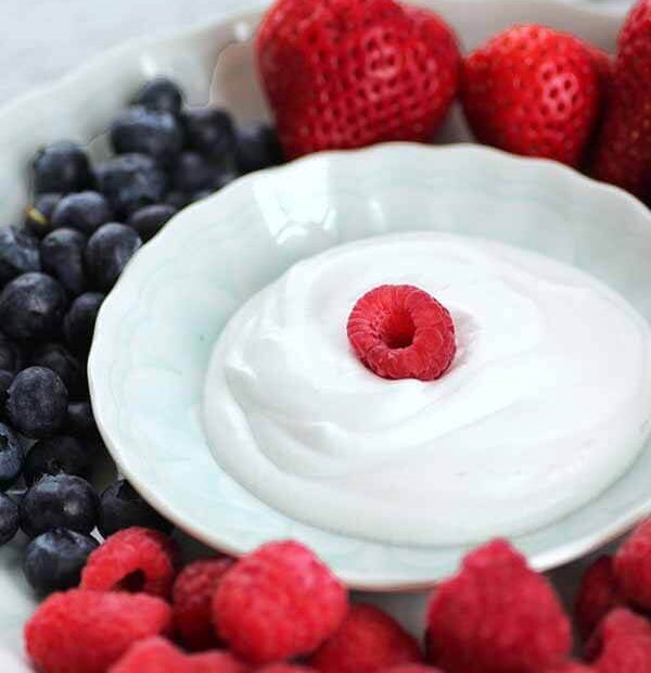This whipped coconut cream is the perfect whipped cream replacement. My family loves it and I love that it's so healthy for them!