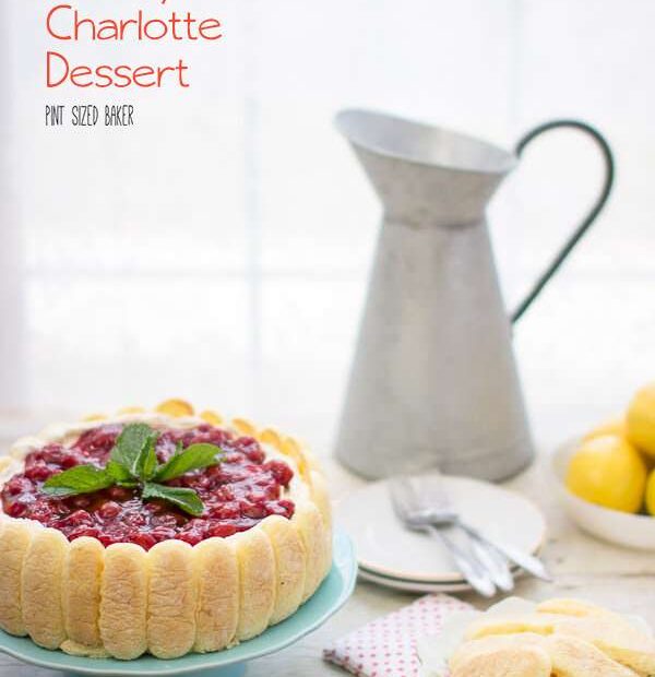 Call all the ladies - I'm serving this quick and easy Cherry Charlotte dessert. There's a video just to show you how easy it is!