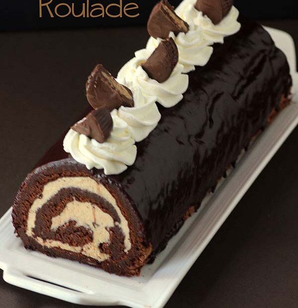 Chocolate and Peanut Butter Roulade 18