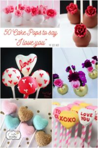 I'm loving this collection of 50 Valentine Cake Pops. they are the perfect way to show someone you love them!