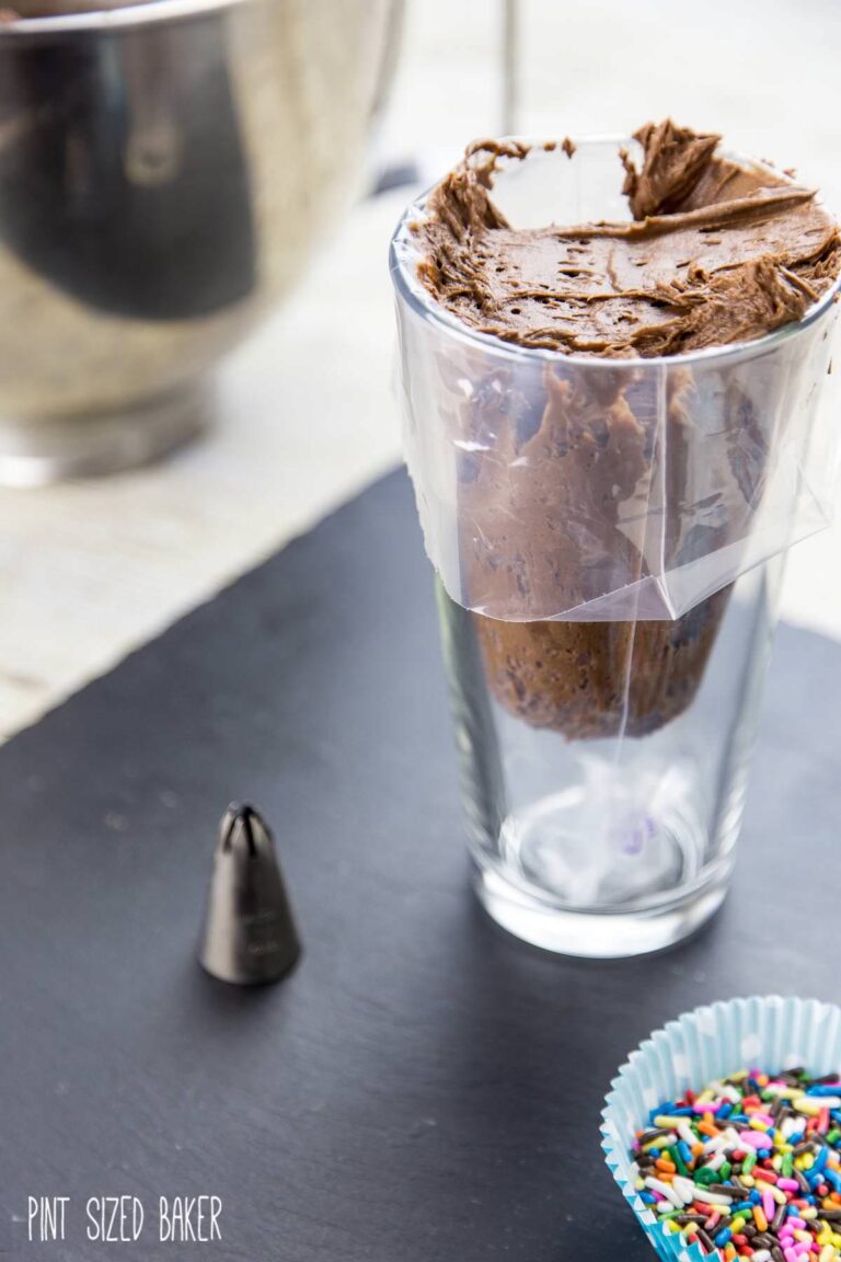 Chocolate Marshmallow Frosting Recipe • Pint Sized Baker