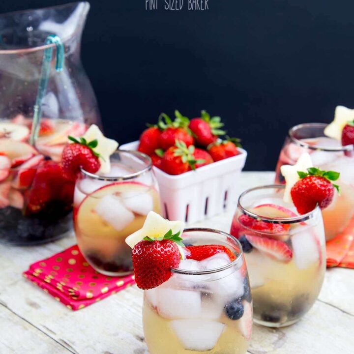 Easy White Sangria Recipe - Erin Lives Whole