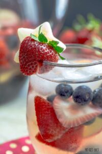 Red, White, and Blueberry Recipe is perfect for your summer porch party.