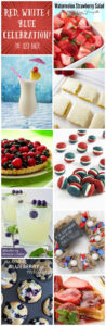 Celebrate the USA with these fun Red, White, and Blue ideas.