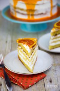 A delicious cake made with Olive Oil in place of the butter and flavored with sweet Cara Cara Oranges.