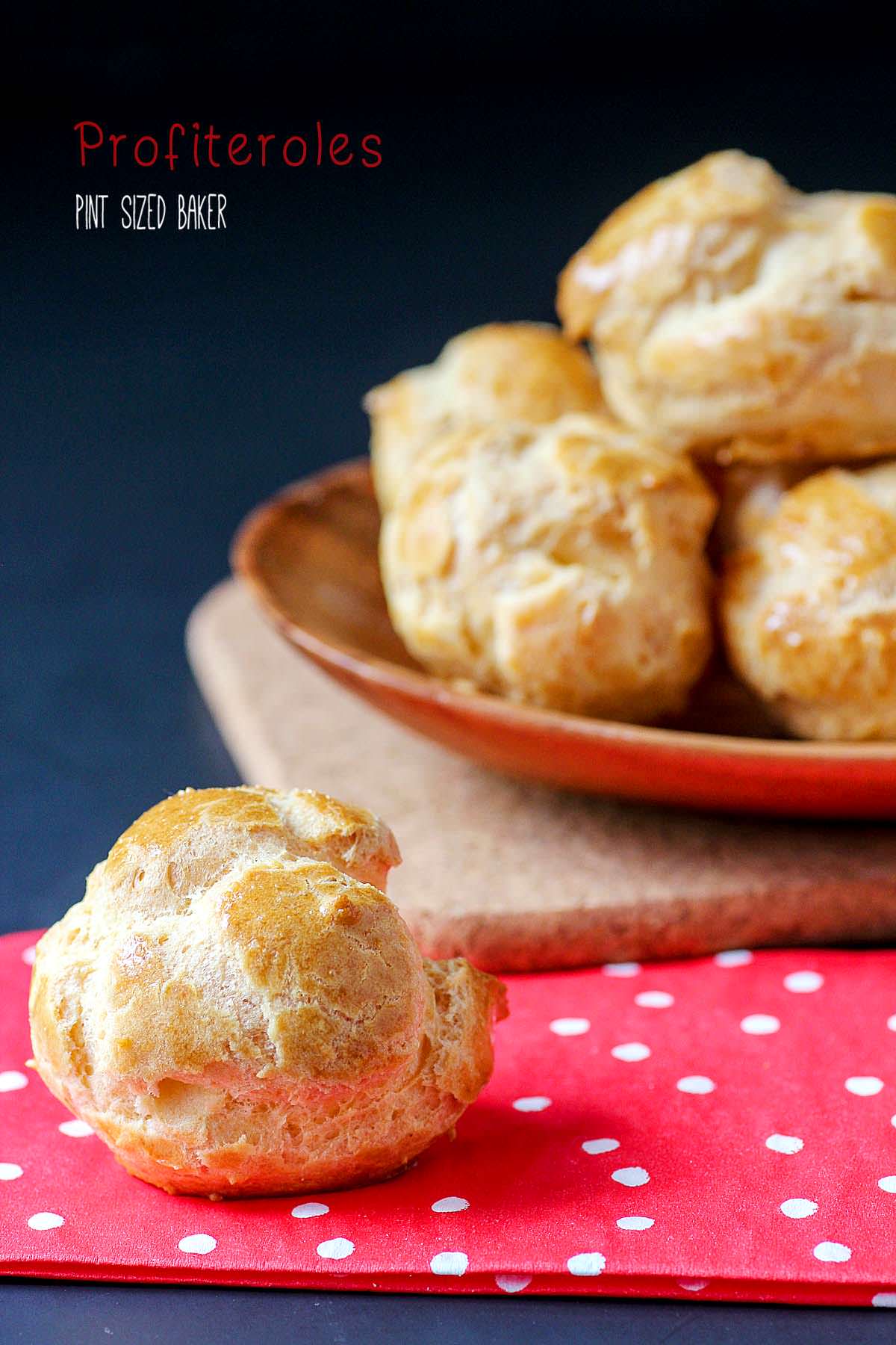 Making homemade cream puffs is easy. Don't let the French name 