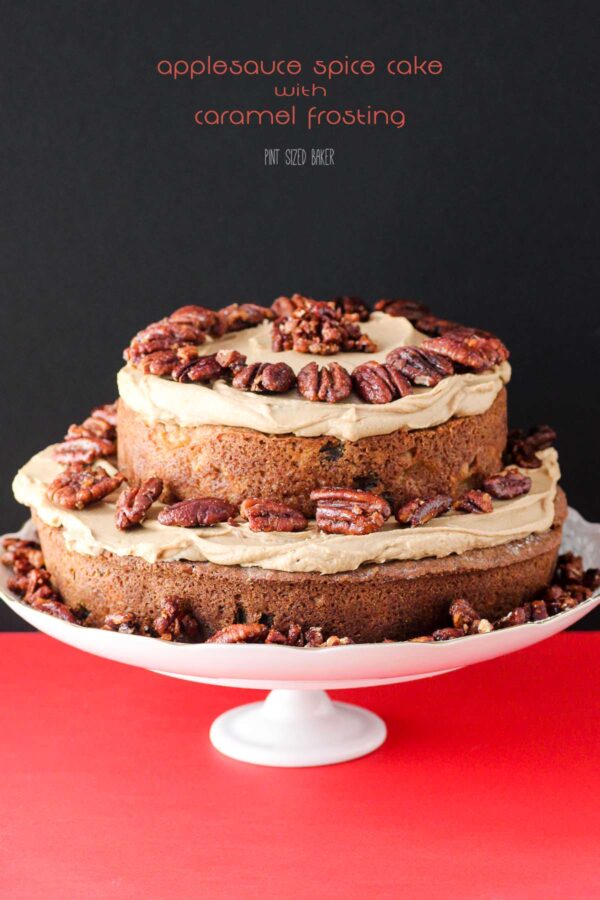 The time is NOW to make this Apple and Caramel Spice Cake. It's a fall recipe you must make!