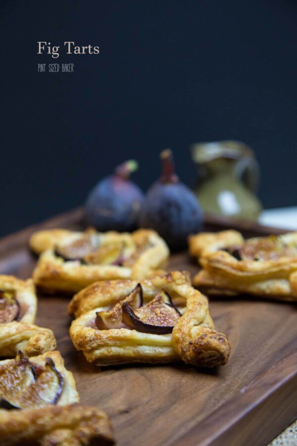 Easy puff pastry Fig Tarts made with just three ingredients and ready to enjoy in under 30 minutes.