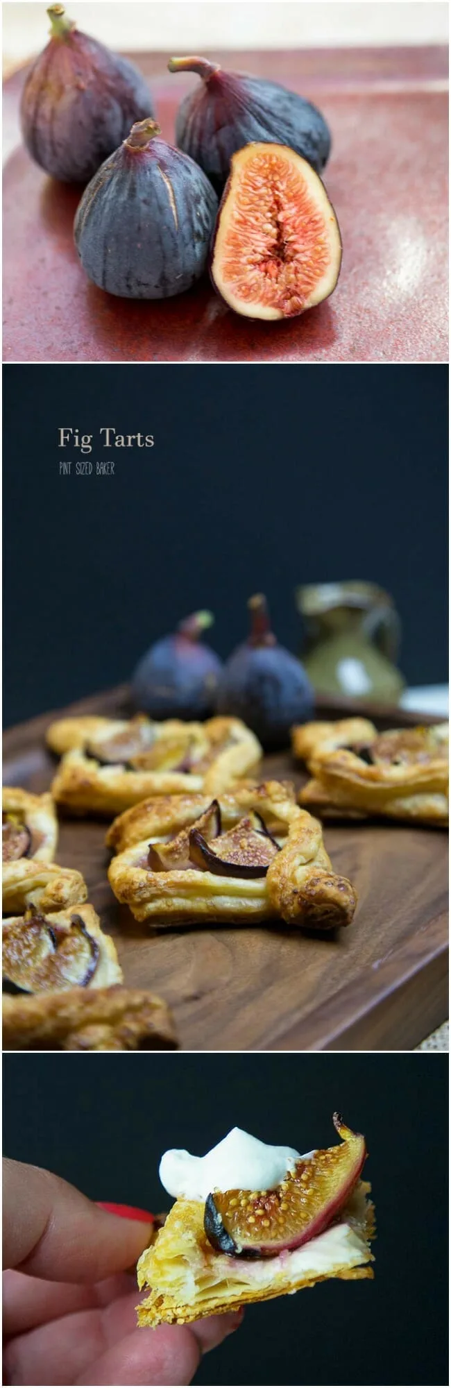 Easy puff pastry Fig Tarts made with just three ingredients and ready to enjoy in under 30 minutes.