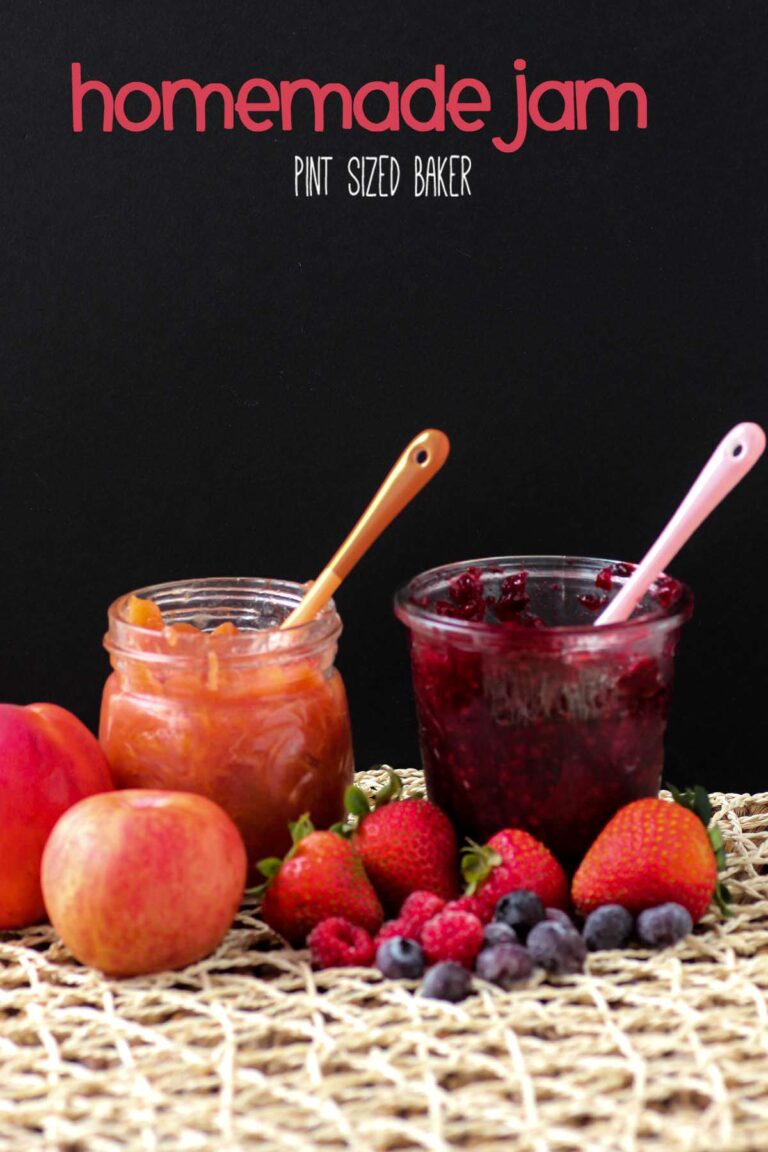 Homemade Jam • Pint Sized Baker
