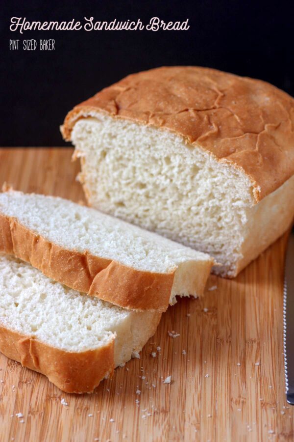 Set aside a day and make some homemade white bread with the kids. This recipe makes two loaves!