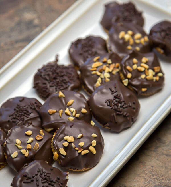 Quick and easy no bake peanut butter cookies