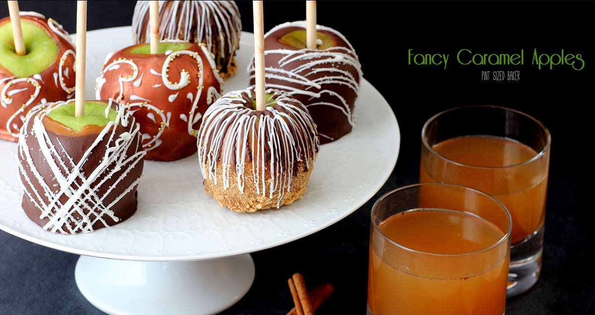 Chocolate Covered Caramel Apples Pint Sized Baker