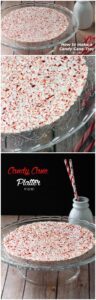 Learn how to make an easy Candy Cane Tray for your holiday treats!