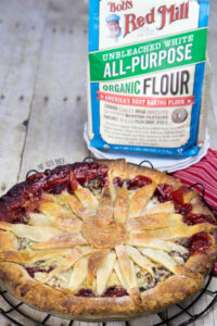 Bob's Red Mill Organic Flour is perfect for all of your holiday baking. Use it to make this amazing Cherry Berry Pie!