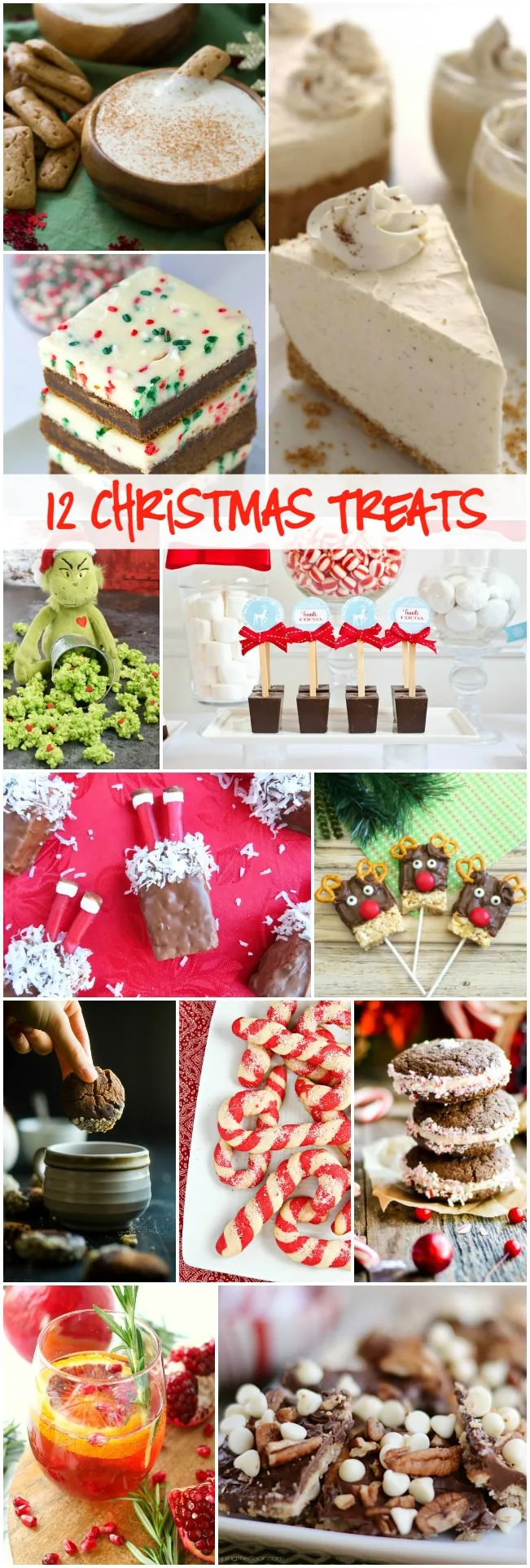 12 Christmas Treats that are perfect for the kids and adults to enjoy!