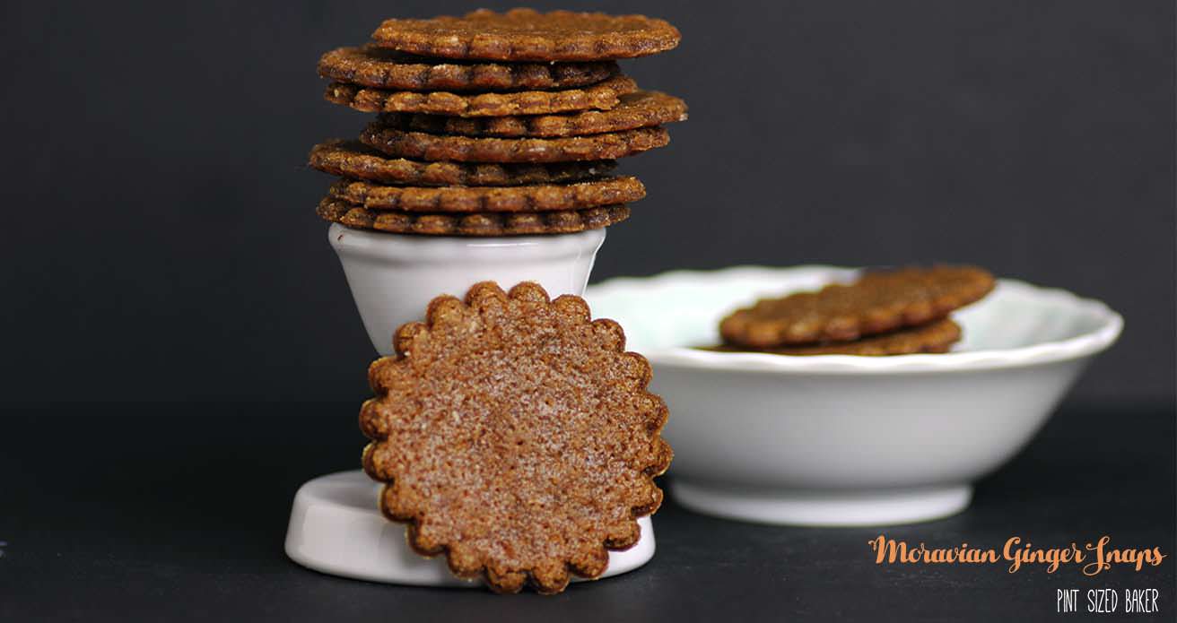 Moravian Ginger Snap Cookies Pint