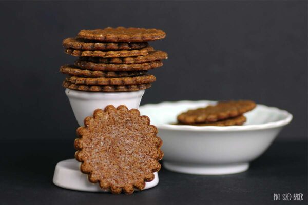 Enjoy a few Moravian Ginger Snaps with your tea or coffee. Spicy with a great crunch!