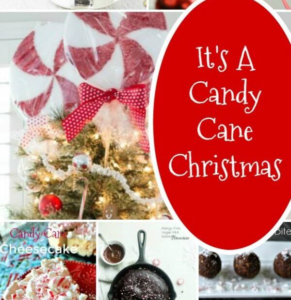 Candy Cane Christmas Collage featured