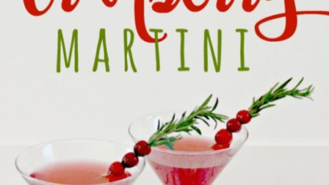Winter Cranberry Martini