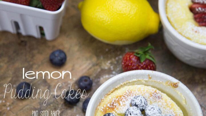 Lemon Pudding Cakes 9