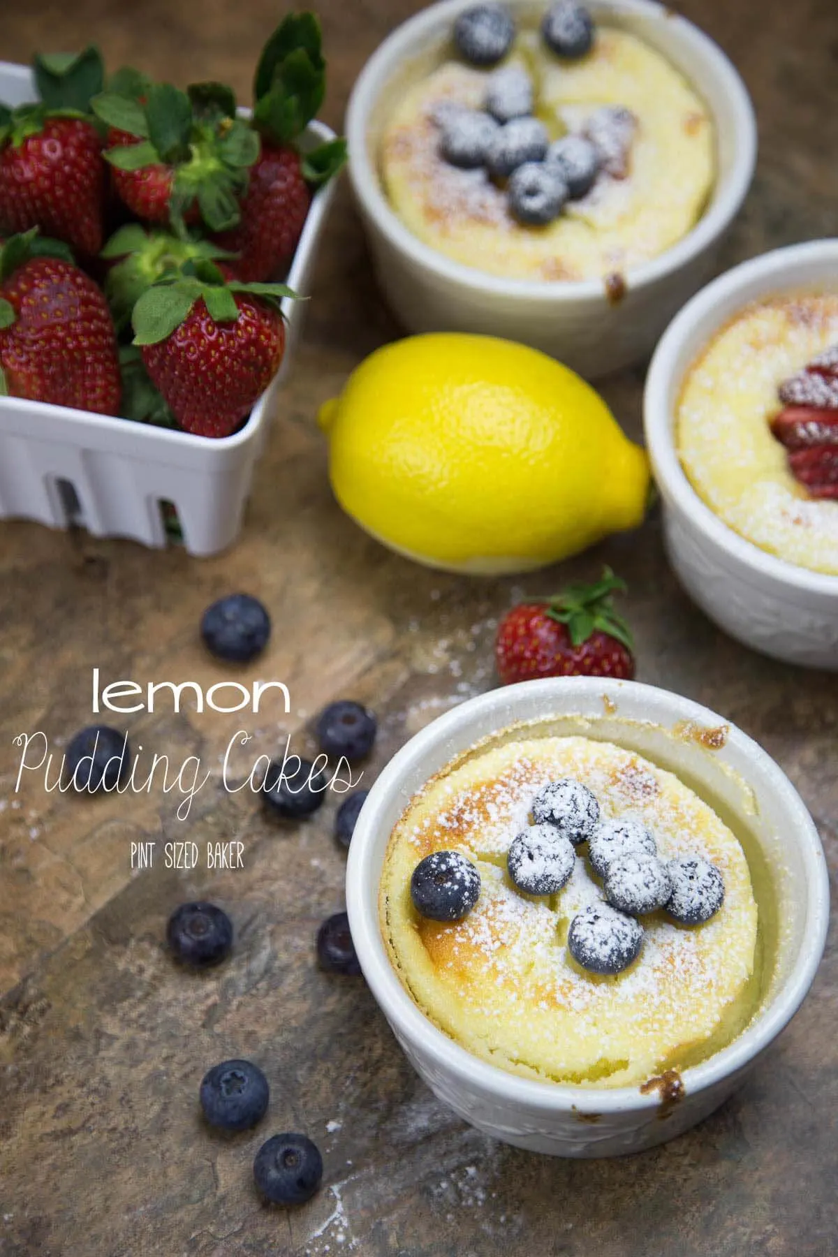 Lemon Pudding Cakes