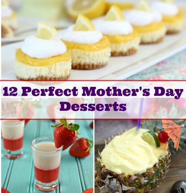 Mothers Day Desserts crop Collage