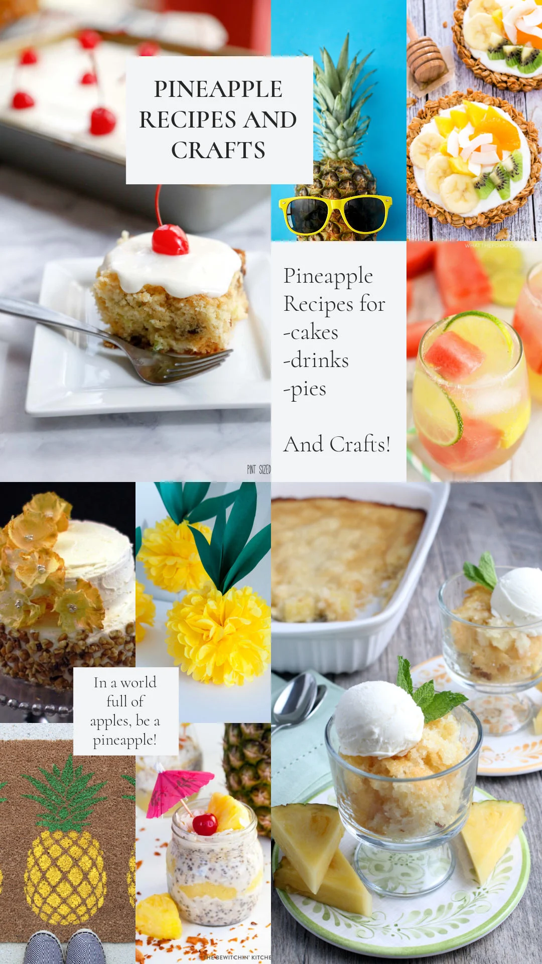 Pineapple Collage