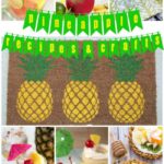 Get all of your Pineapple Recipes and Crafts for the summer here! There's great ideas for the kids, pot lucks, and parties!
