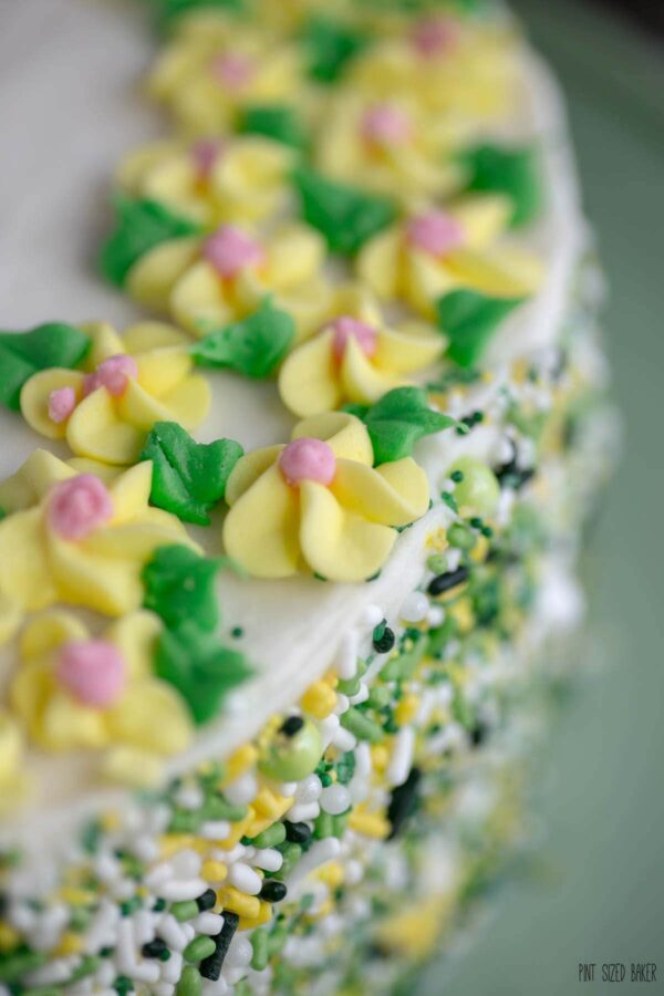 Strawberry Lemon Cake Drop Flowers 9