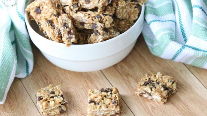 no bake oatmeal bars with chocolate chips