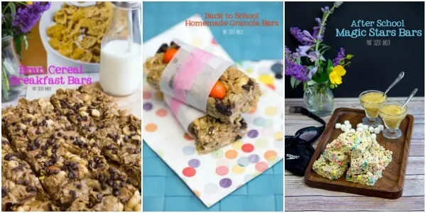 Quick and Easy Cereal Bars for Breakfast, lunch and snack time! 