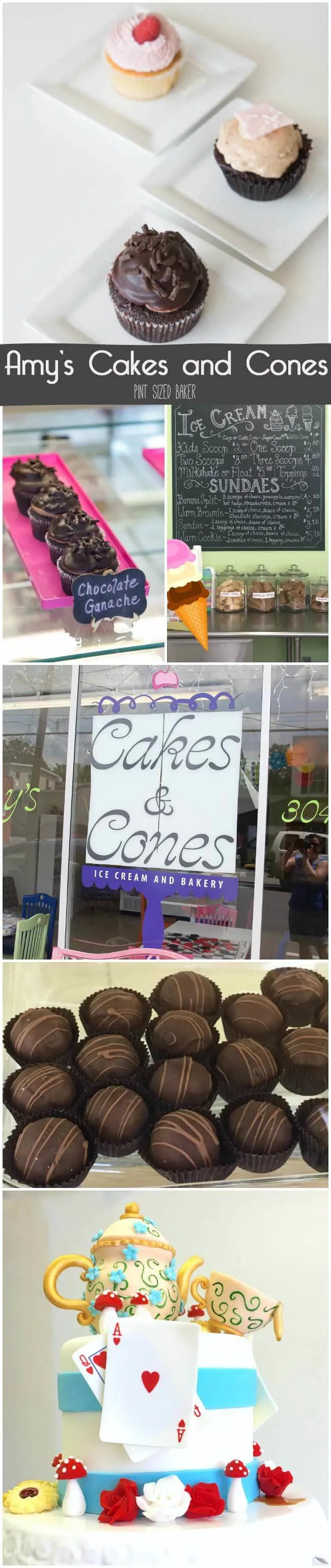 When in Greenbrier County, make a pit stop into Amy's Cakes and Cones on Lewisburg, WV.