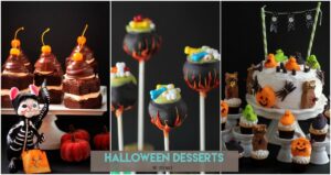 Halloween is a great time for sweet treats. Here's a collection Halloween Desserts like Halloween Cake Pops, Cakes, and fudge.