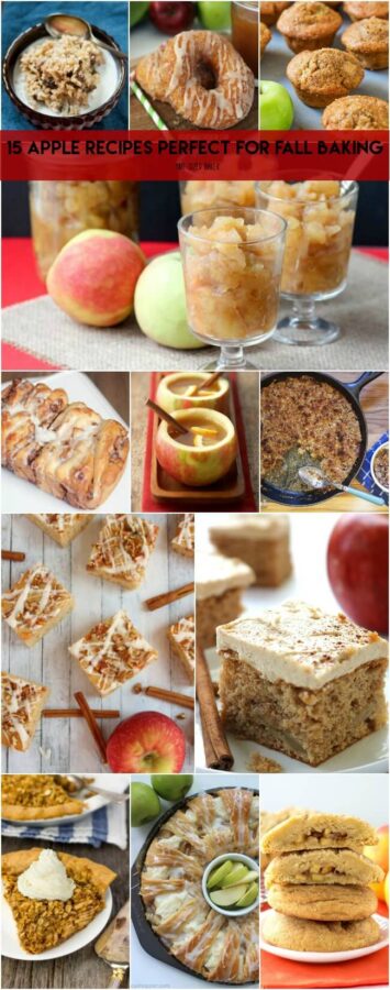 15 Apple Recipes Perfect for Fall Baking • Pint Sized Baker