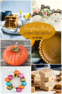 It's a pumpkin party and I've got 10 pumpkin teats you can enjoy while making these 10 pumpkin crafts. Pick your favorite and get busy with the family!