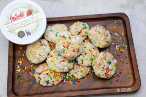 Your kids are going to love making these easy 4-ingredient Mascarpone Crinkle Cookies. You can make and enjoy a different flavor each week!